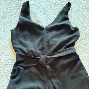 Modern Citizen Textured Tie Wrap Jumpsuit